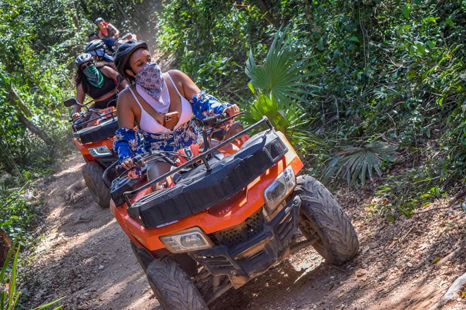 ATV DRIVING , CENOTE AND ZIPLINES