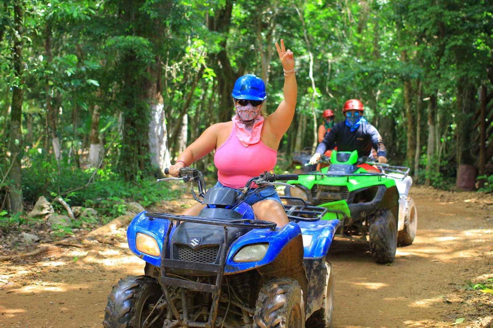 ATV DRIVING , CENOTE AND ZIPLINES